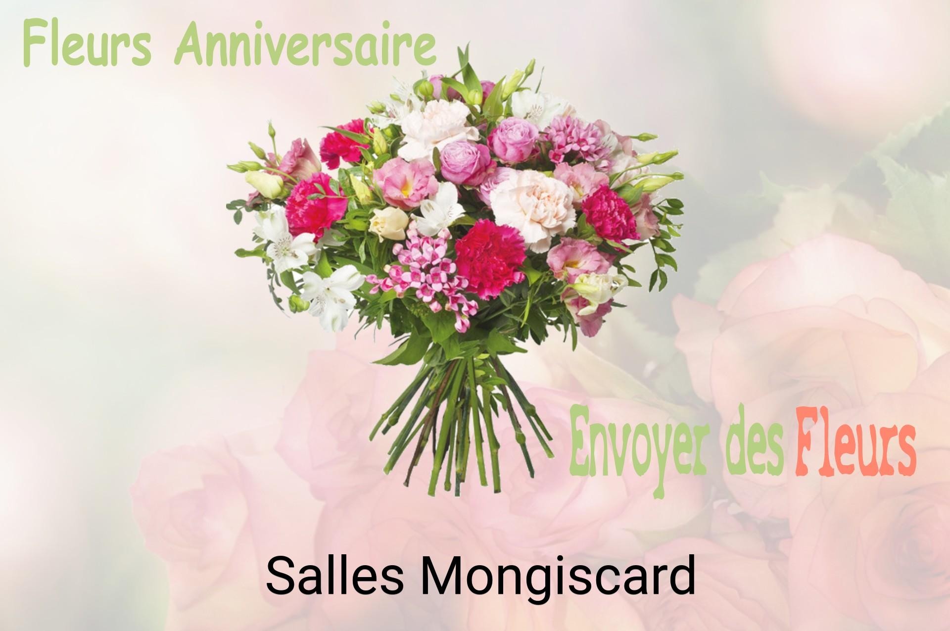 Bouquet de fleurs d’anniversaire livré à Salles-Mongiscard